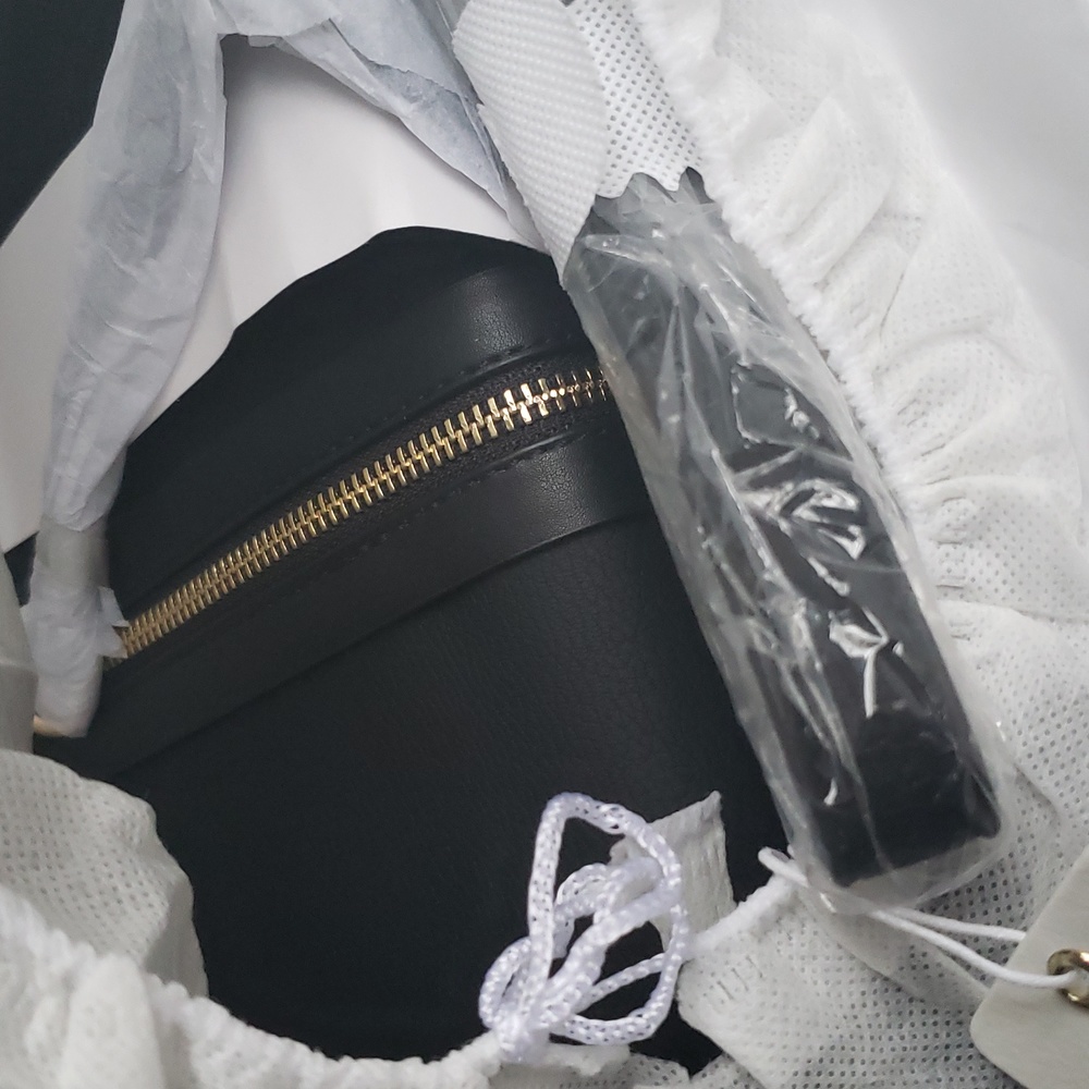Urban Expressions NEW Bag Crossbody Handbag Vegan Leather BLACK Women's GIFT! - Picture 7 of 16